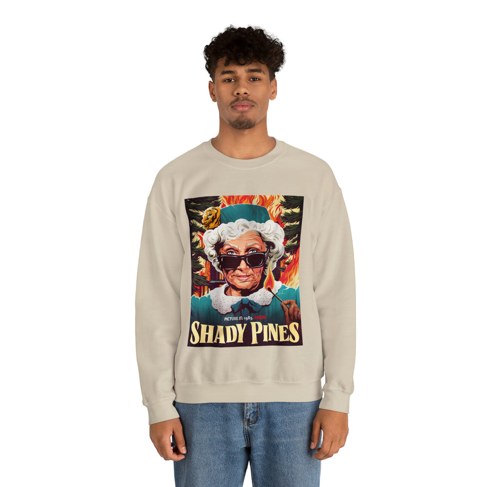 SHADY PINES [Australian-Printed] - Unisex Heavy Blend™ Crewneck Sweatshirt