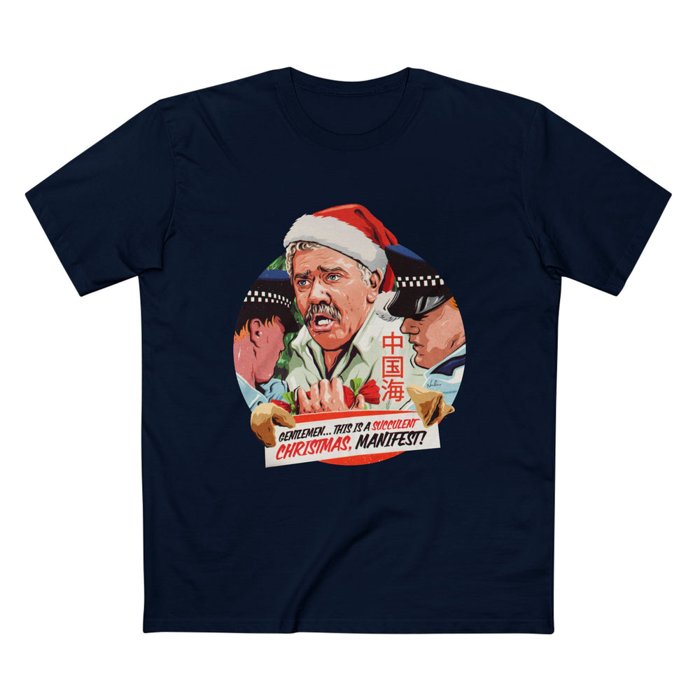 GENTLEMEN... THIS IS A SUCCULENT CHRISTMAS, MANIFEST! [Australian-Printed] Men's Staple Tee