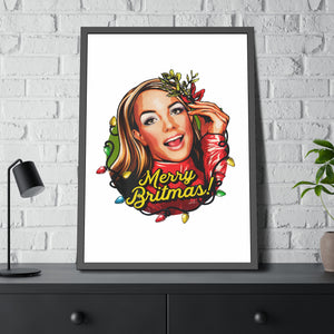 Merry Britmas! - Framed Paper Posters