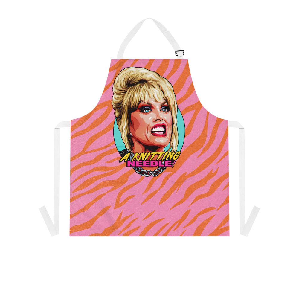 A Knitting Needle - Apron (AOP)