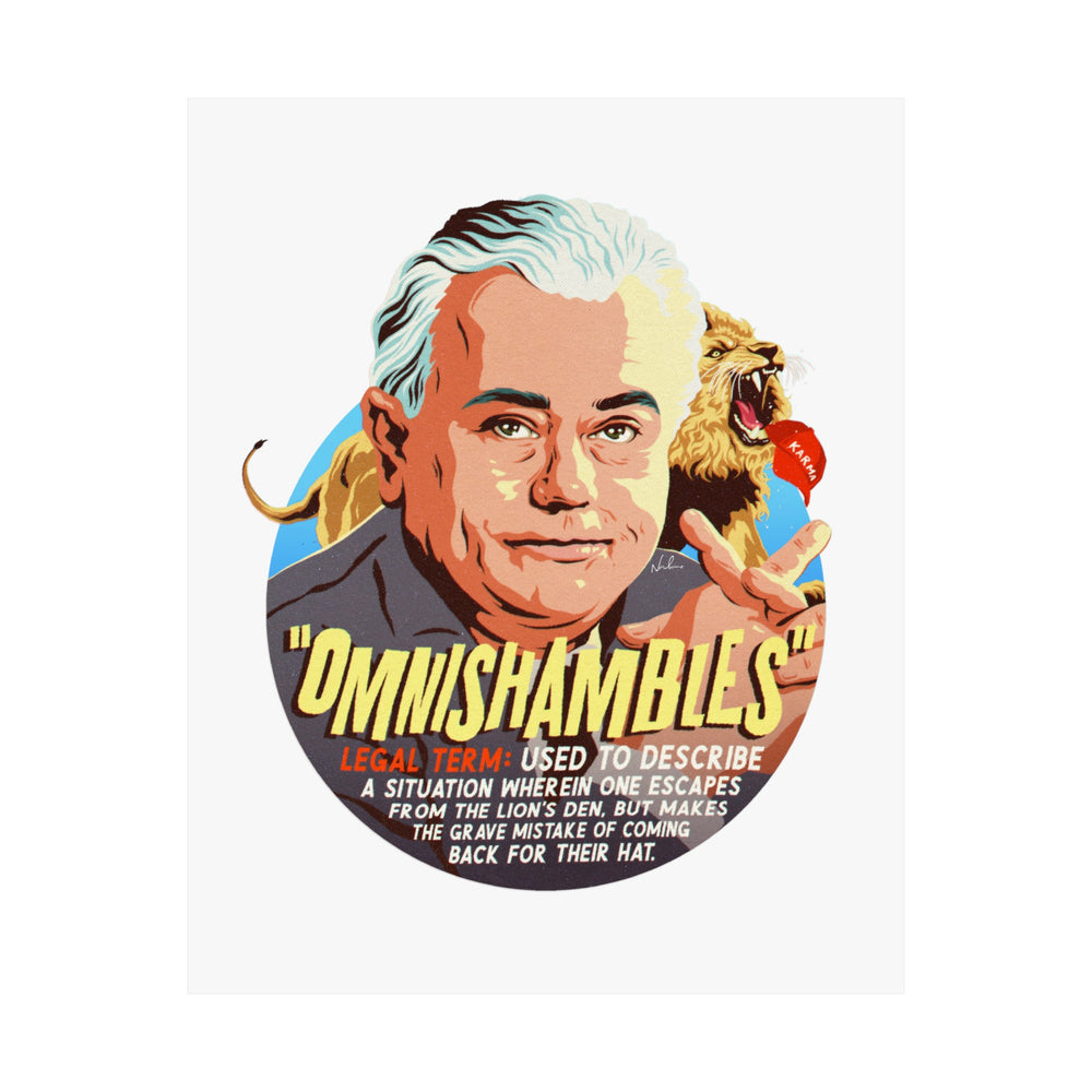 OMNISHAMBLES - Premium Matte vertical posters