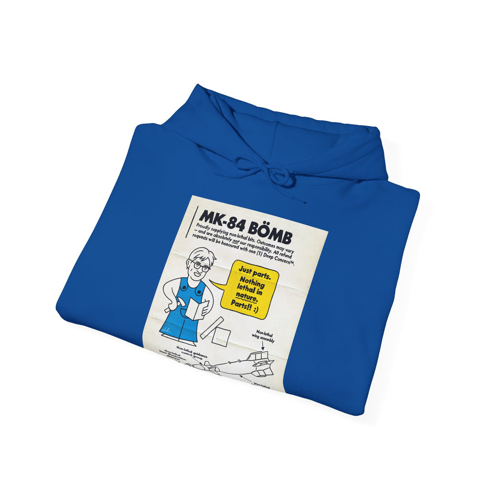 Nothing Lethal in Nature™ [Australian-Printed] - Unisex Heavy Blend™ Hooded Sweatshirt