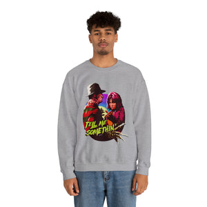 Tell Me Somethin'  [Australian-Printed] - Unisex Heavy Blend™ Crewneck Sweatshirt