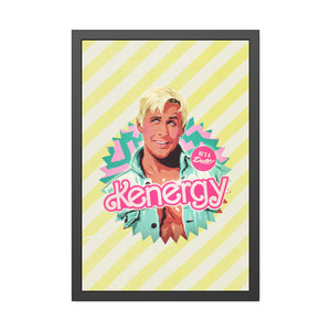 KENERGY [Coloured-BG] - Framed Paper Posters