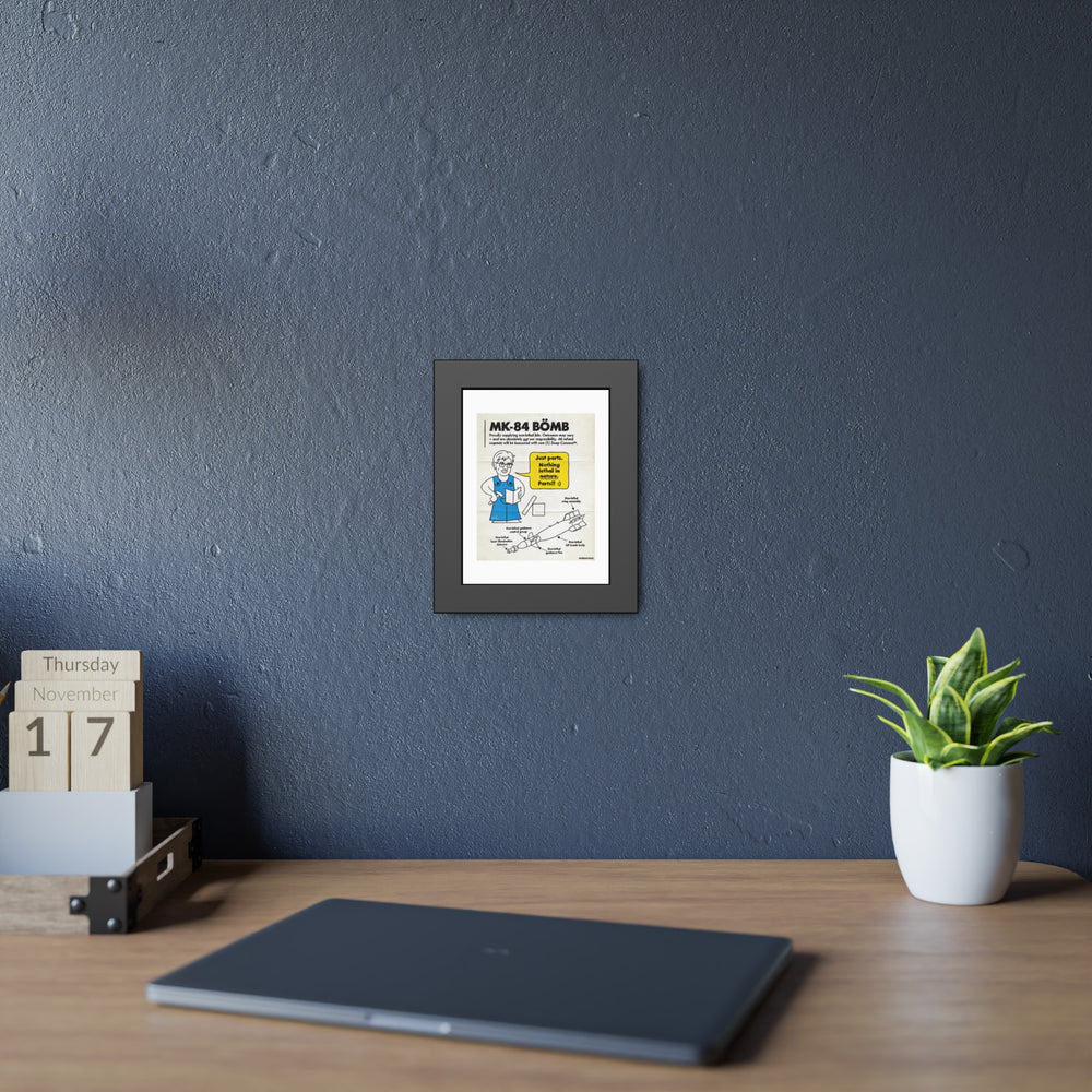 Nothing Lethal in Nature™ - Framed Paper Posters