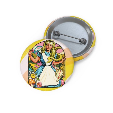 Down The Rabbit Hole [US-Printed] - Pin Buttons