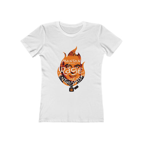 Maintain Your Rage And Enthusiasm [Australian-Printed] - Women's The Boyfriend Tee