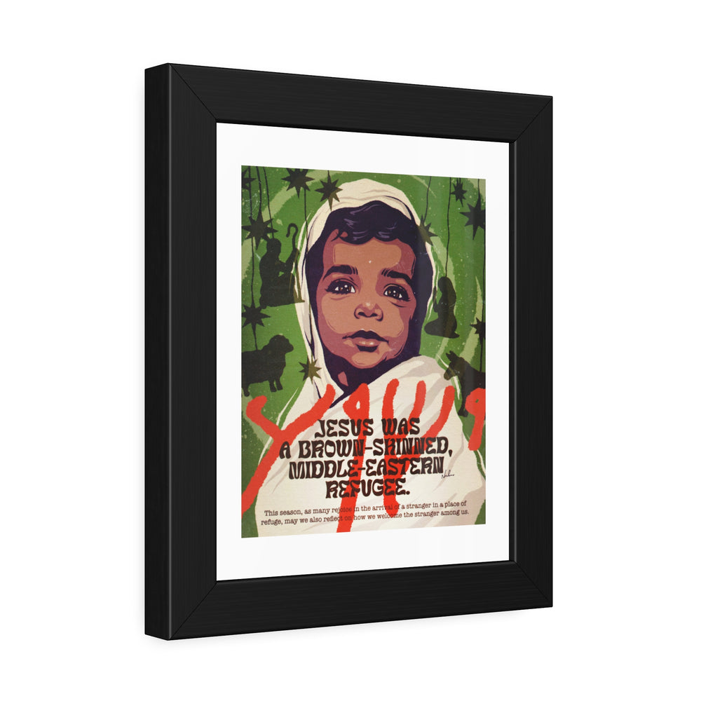 The Stranger Among Us - Framed Paper Posters