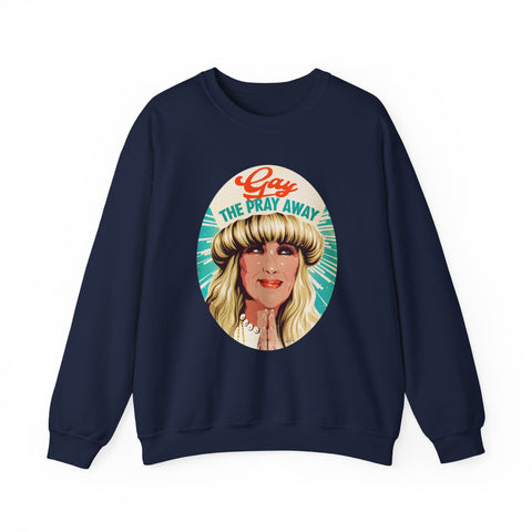 GAY THE PRAY AWAY [Australian-Printed] - Unisex Heavy Blend™ Crewneck Sweatshirt