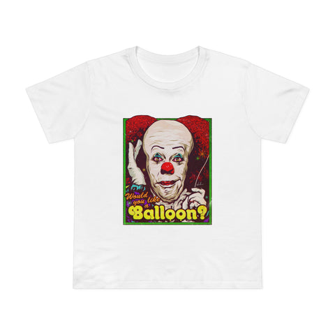 Would You Like A Balloon? [Australian-Printed] - Women’s Maple Tee