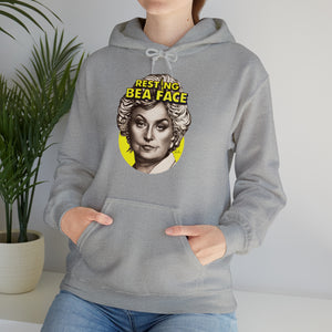 RESTING BEA FACE [Australian-Printed] - Unisex Heavy Blend™ Hooded Sweatshirt