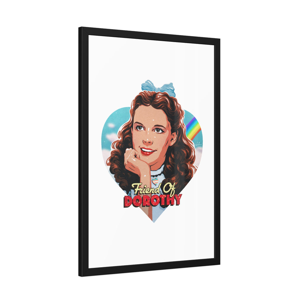 FRIEND OF DOROTHY [Coloured-BG] - Framed Paper Posters