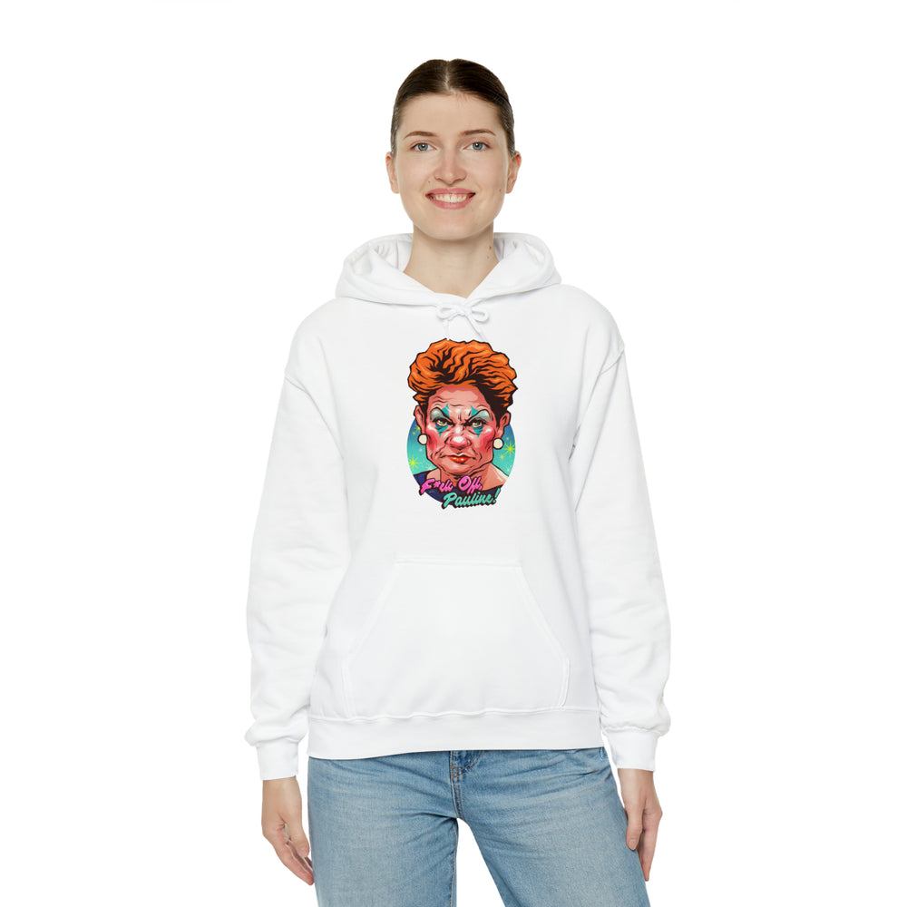 F*ck Off, Pauline! [Australian-Printed] - Unisex Heavy Blend™ Hooded Sweatshirt