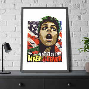 MAGA AGENDA - Framed Paper Posters