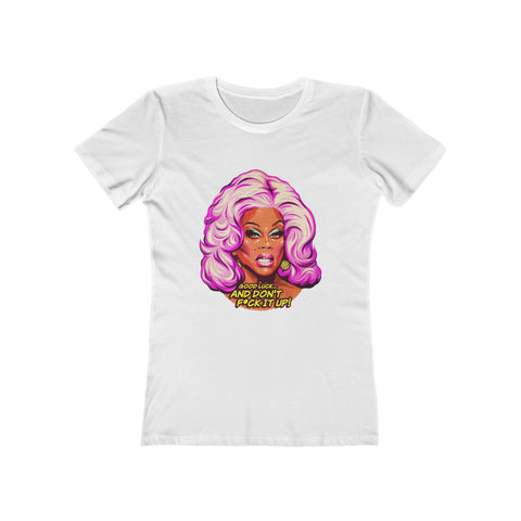 Good Luck... [Australian-Printed] - Women's The Boyfriend Tee
