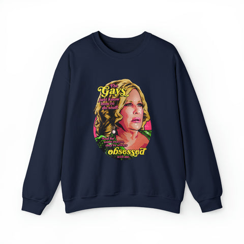 The Gays Just Know How To Do Stuff [Australian-Printed] Unisex Heavy Blend™ Crewneck Sweatshirt