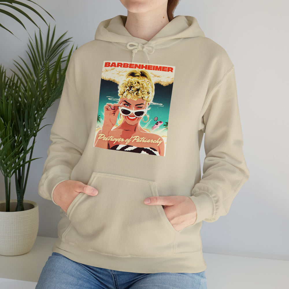 BARBENHEIMER [Australian-Printed] - Unisex Heavy Blend™ Hooded Sweatshirt