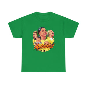 Let's Go Matildas! [Australian-Printed] - Unisex Heavy Cotton Tee