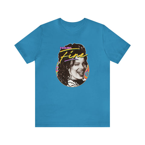Feeling Fine [UK-Printed] - Unisex Jersey Short Sleeve Tee