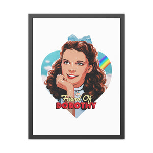 FRIEND OF DOROTHY [Coloured-BG] - Framed Paper Posters