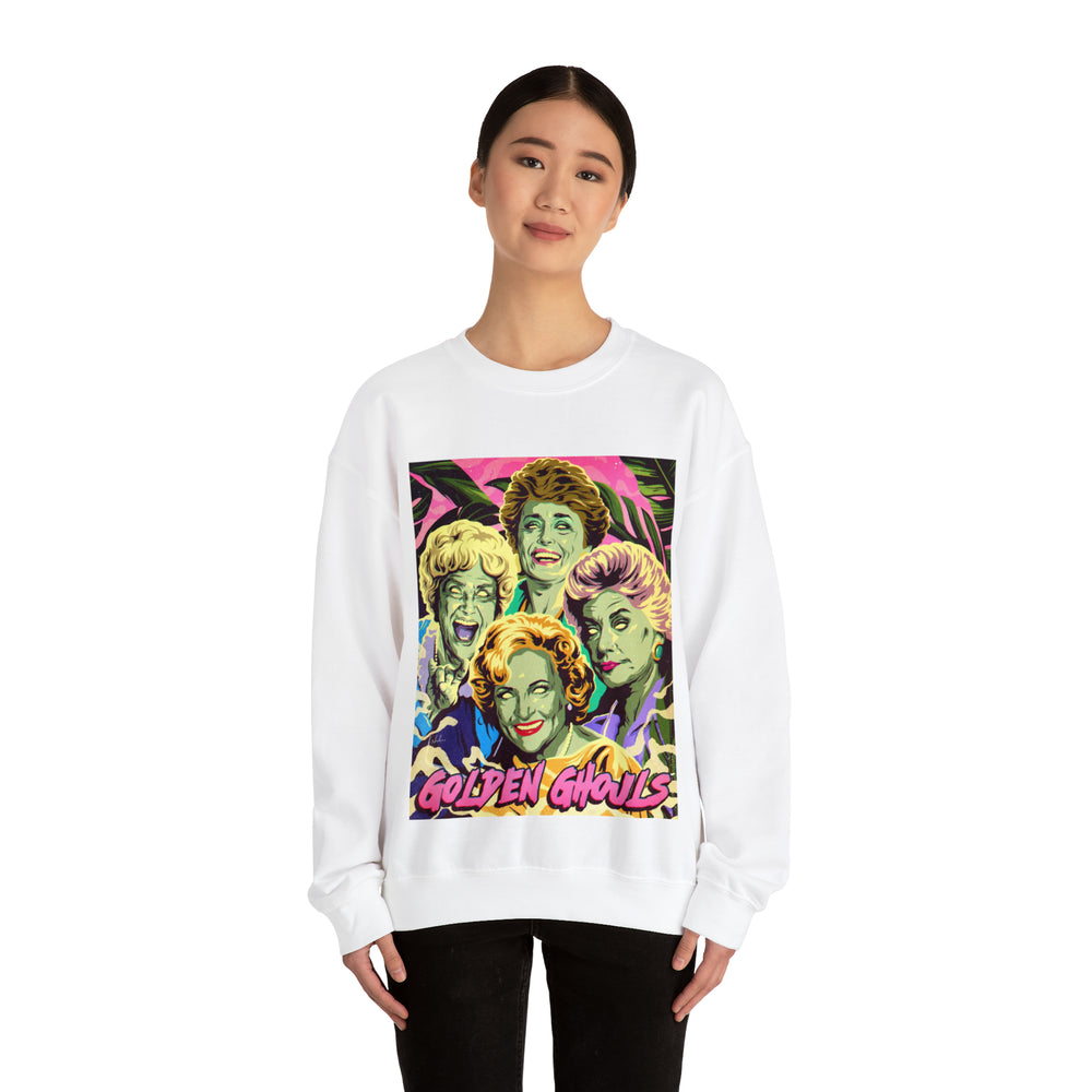 GOLDEN GHOULS [Australian-Printed] - Unisex Heavy Blend™ Crewneck Sweatshirt