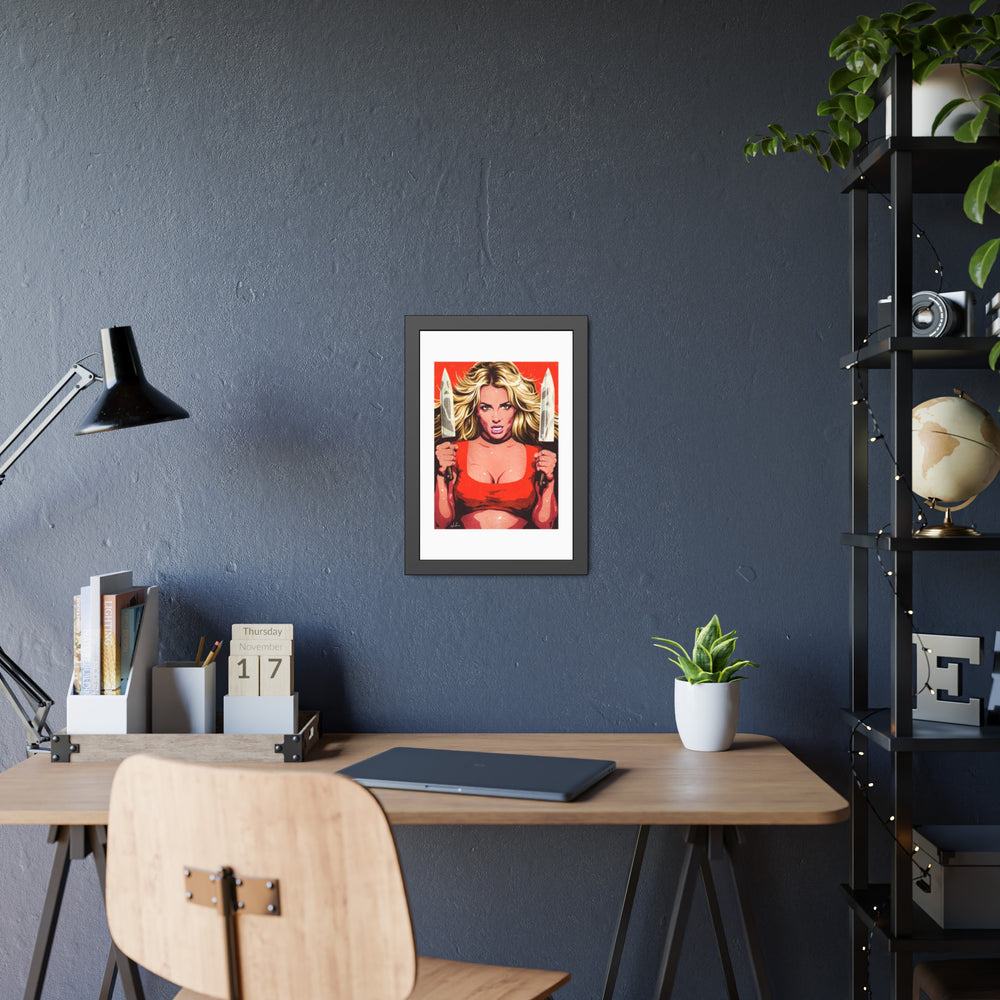 KNIFENEY - Framed Paper Posters