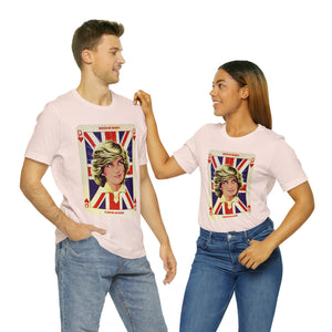 Queen Of Hearts [UK-Printed] - Unisex Jersey Short Sleeve Tee