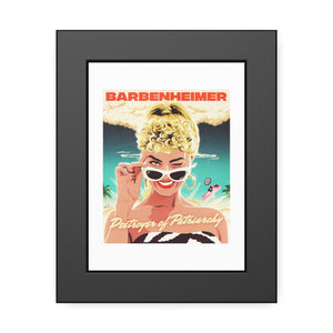 BARBENHEIMER - Framed Paper Posters