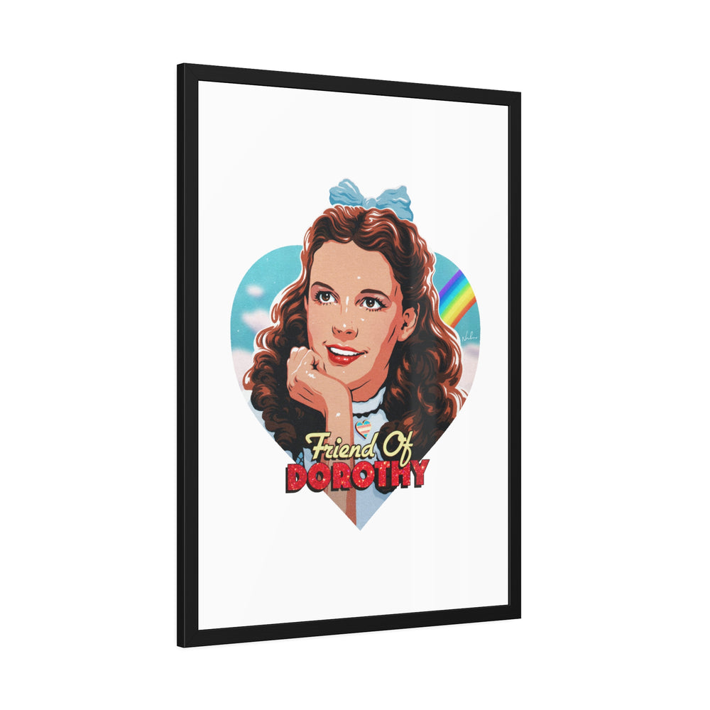 FRIEND OF DOROTHY [Coloured-BG] - Framed Paper Posters