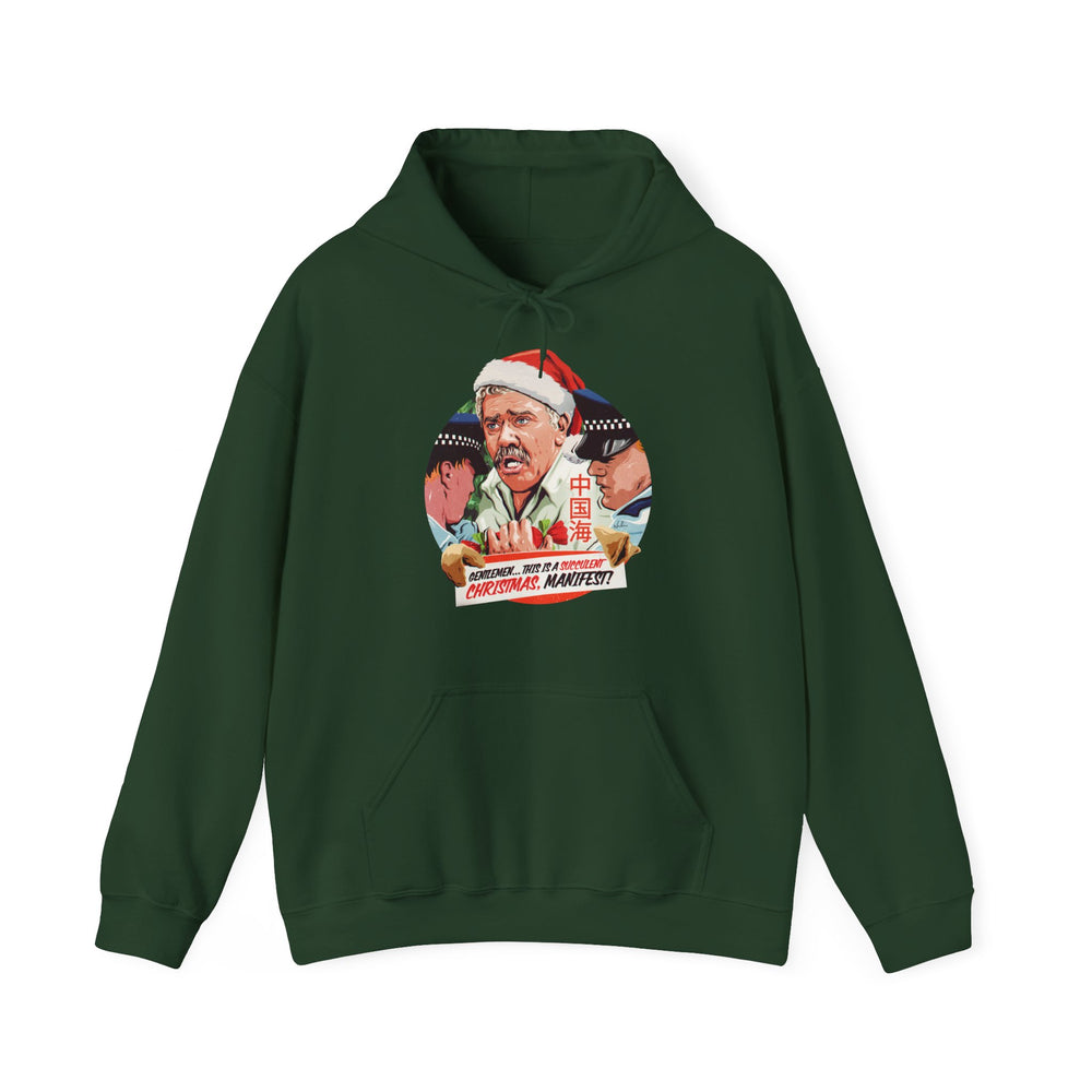 GENTLEMEN... THIS IS A SUCCULENT CHRISTMAS, MANIFEST! [Australian-Printed] - Unisex Heavy Blend™ Hooded Sweatshirt