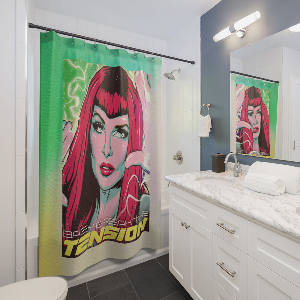 TENSION - Shower Curtains