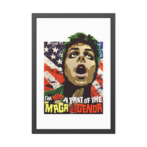 MAGA AGENDA - Framed Paper Posters