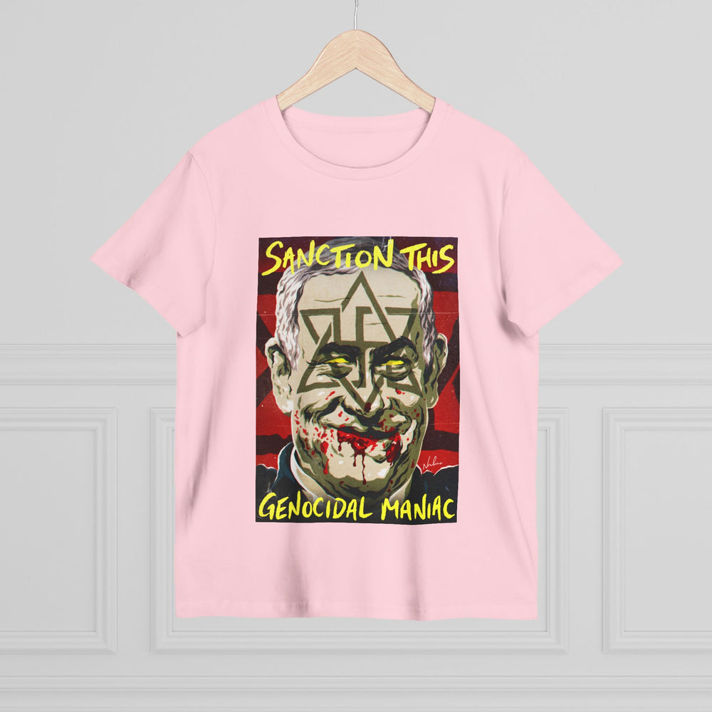 Sanction This Genocidal Maniac [Australian-Printed] - Women’s Maple Tee