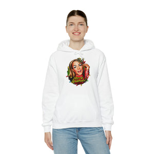 Merry Britmas! [Australian-Printed] - Unisex Heavy Blend™ Hooded Sweatshirt