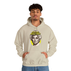 RESTING BEA FACE [Australian-Printed] - Unisex Heavy Blend™ Hooded Sweatshirt