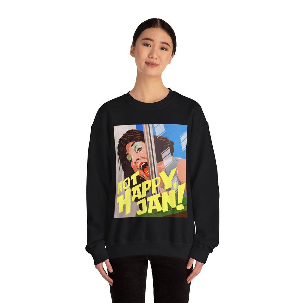 NOT HAPPY, JAN! [Australian-Printed] - Unisex Heavy Blend™ Crewneck Sweatshirt