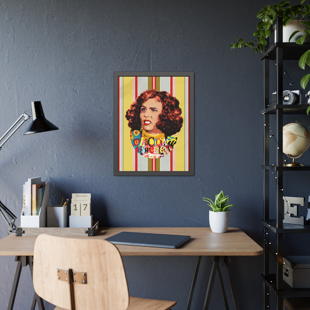 LaCroix, Sweetie! [Coloured-BG] - Framed Paper Posters