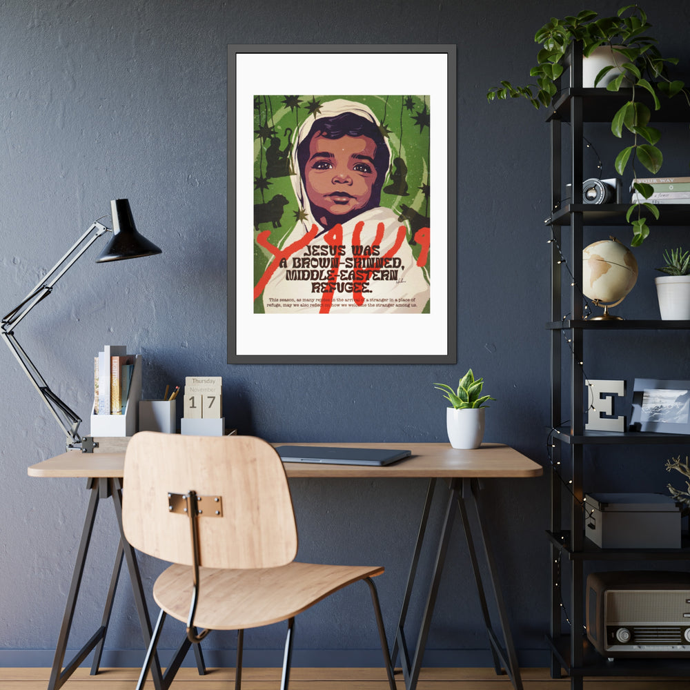 The Stranger Among Us - Framed Paper Posters