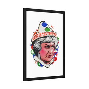 Send In The Frowns - Framed Paper Posters