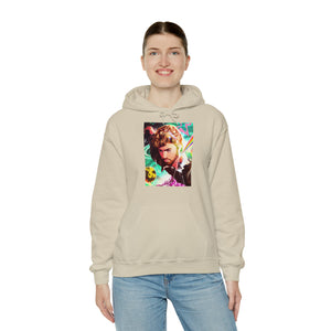 GALACTIC GEORGE [Australian-Printed] - Unisex Heavy Blend™ Hooded Sweatshirt