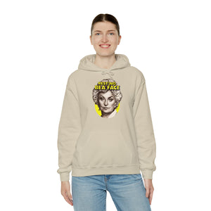 RESTING BEA FACE [Australian-Printed] - Unisex Heavy Blend™ Hooded Sweatshirt