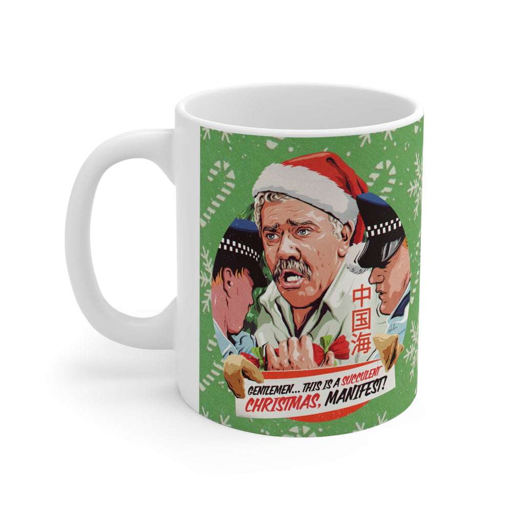 GENTLEMEN... THIS IS A SUCCULENT CHRISTMAS, MANIFEST! [UK-Printed] - Mug