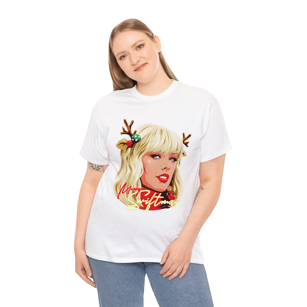 Merry Swiftmas [Australian-Printed] - Unisex Heavy Cotton Tee