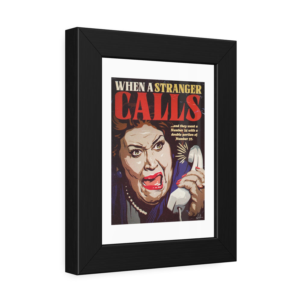 When A Stranger Calls - Framed Paper Posters