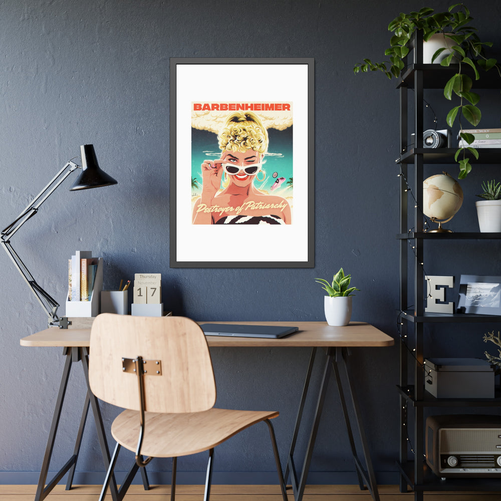 BARBENHEIMER - Framed Paper Posters