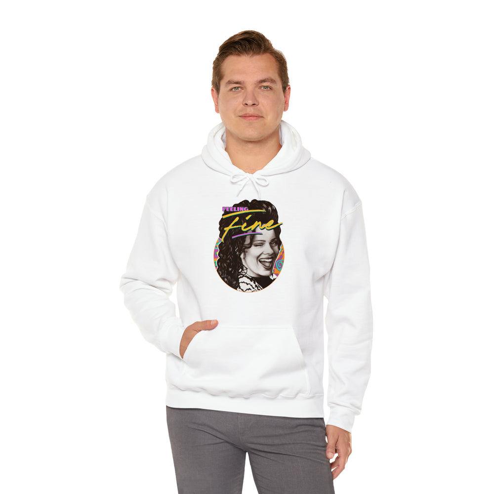 Feeling Fine [Australian-Printed] - Unisex Heavy Blend™ Hooded Sweatshirt