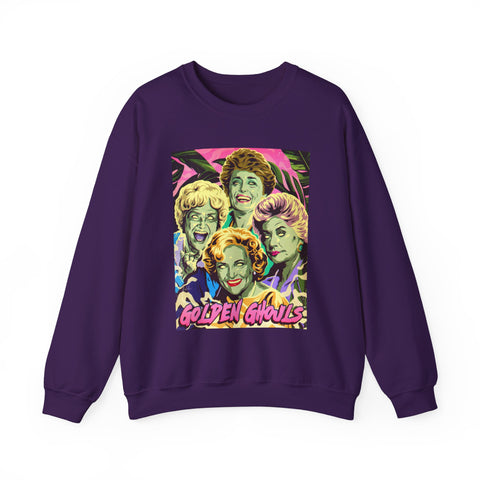 GOLDEN GHOULS [US-Printed] - Unisex Heavy Blend™ Crewneck Sweatshirt