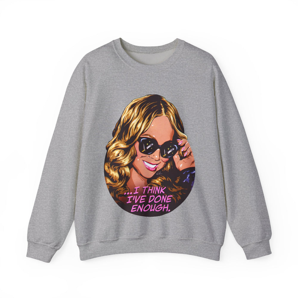 I Think I've Done Enough [UK-Printed] - Unisex Heavy Blend™ Crewneck Sweatshirt