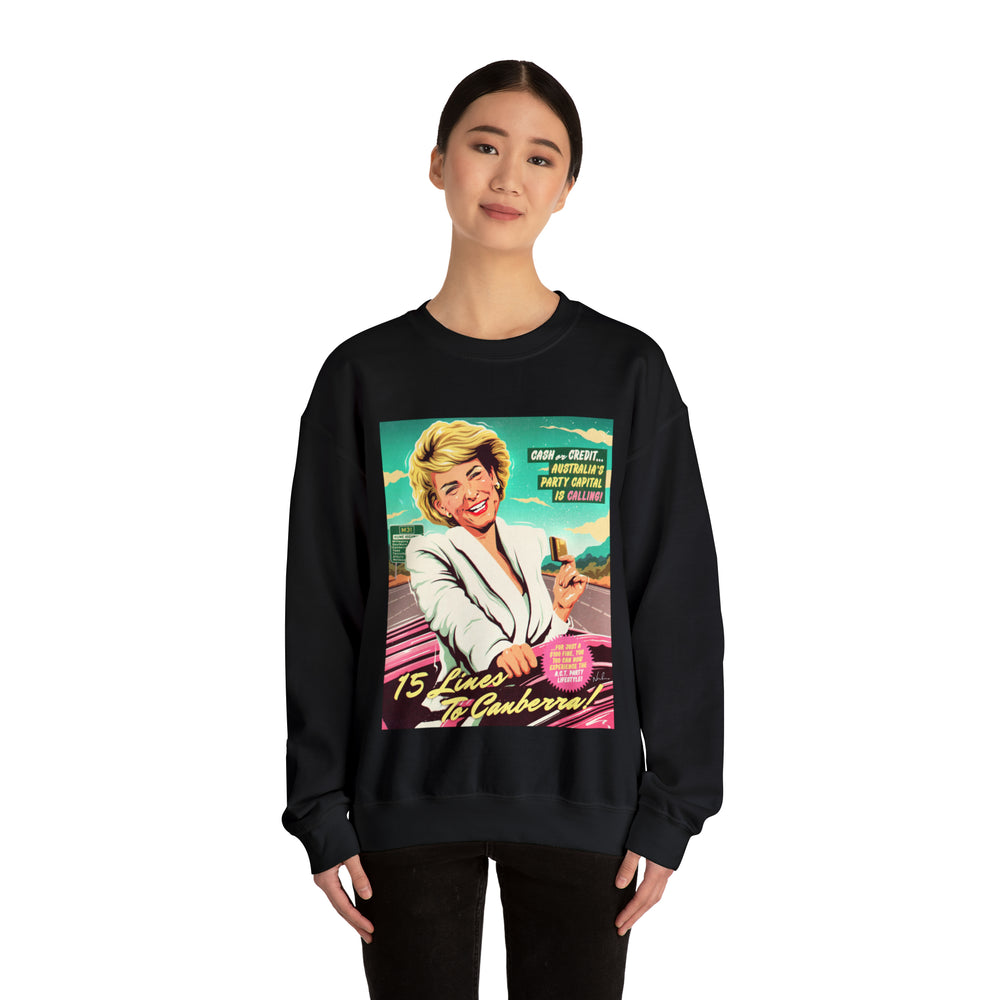 15 LINES [Australian-Printed] - Unisex Heavy Blend™ Crewneck Sweatshirt