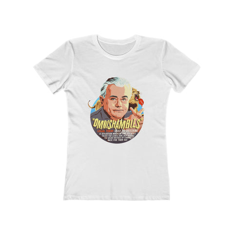 OMNISHAMBLES [Australian-Printed] - Women's The Boyfriend Tee